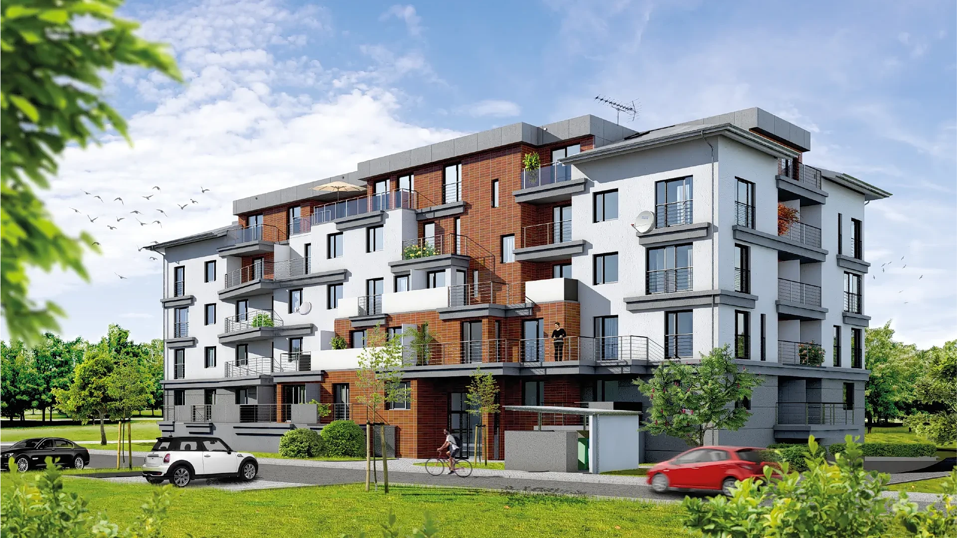 Nové Ohrazenice bytový dům Perseus